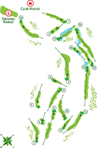 Golf course Layout