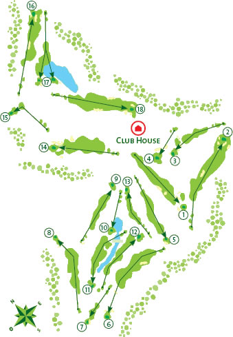 Golf course Layout