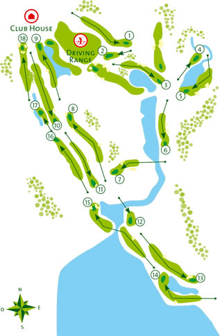 Golf course Layout