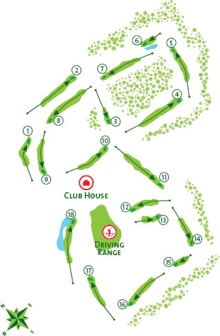 Golf course Layout