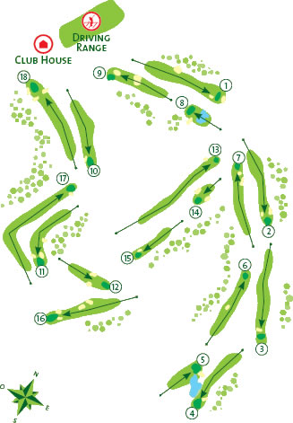 Golf course Layout