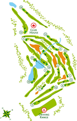 Golf course Layout