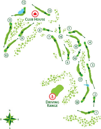 Golf course Layout