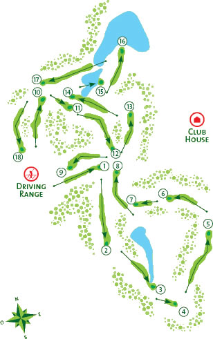 Golf course Layout