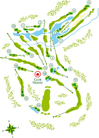 Golf course Layout