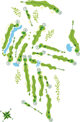 Golf course Layout