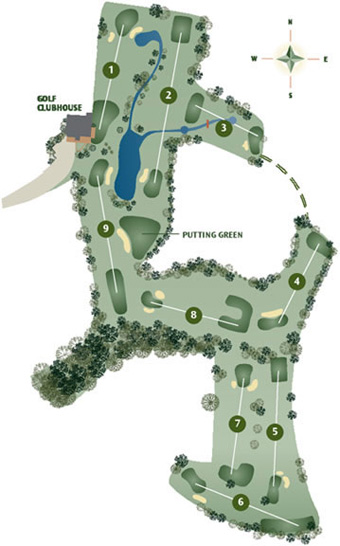 Golf course Layout